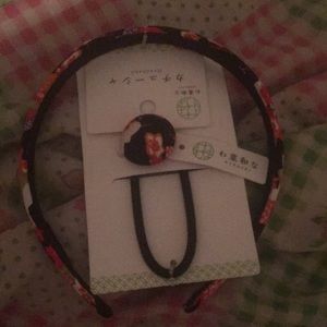 Japanese headband and ponytail holder